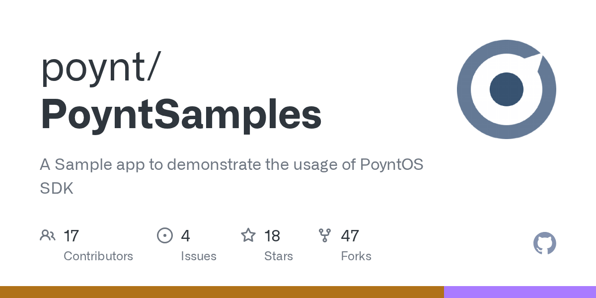 GitHub poynt/PoyntSamples A Sample app to demonstrate the usage of