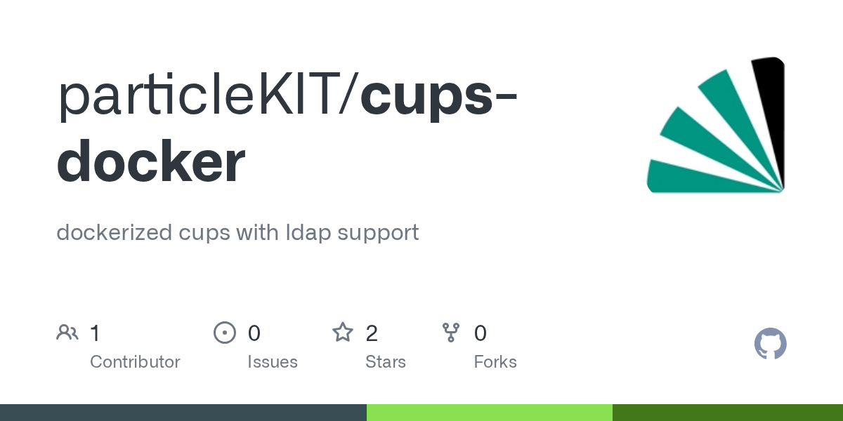 GitHub particleKIT/cupsdocker dockerized cups with ldap support