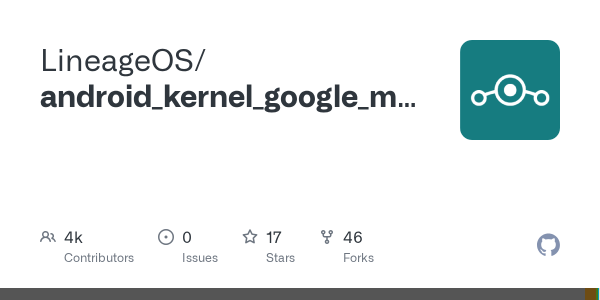 GitHub LineageOS/android_kernel_google_msm