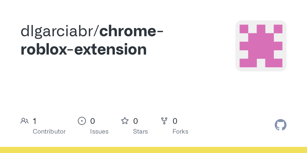 GitHub dlgarciabr/chromerobloxextension