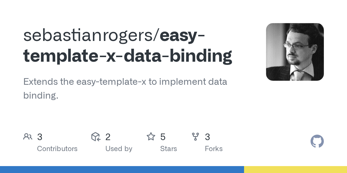 GitHub sebastianrogers/easytemplatexdatabinding Extends the easy
