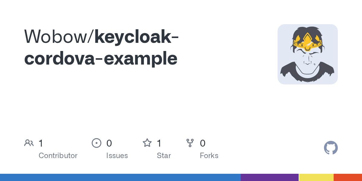 GitHub Wobow/keycloakcordovaexample