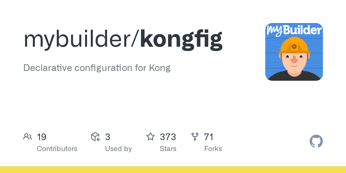 GitHub mybuilder/kongfig Declarative configuration for Kong
