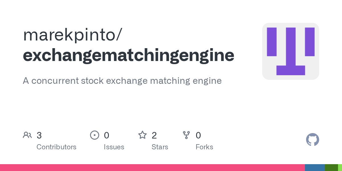 GitHub - marekpinto/exchangematchingengine: A concurrent stock exchange