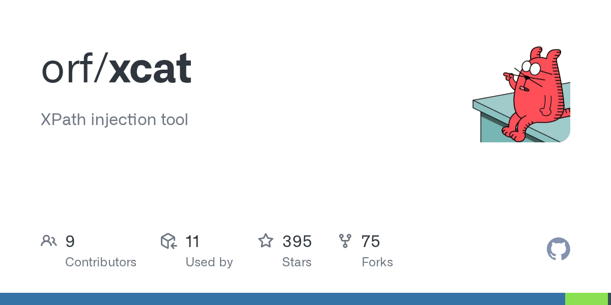 GitHub orf/xcat XPath injection tool