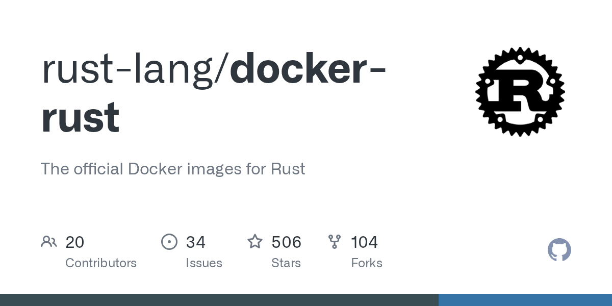 dockerrust/1.77.2/buster/slim/Dockerfile at master · rustlang/dockerrust · GitHub