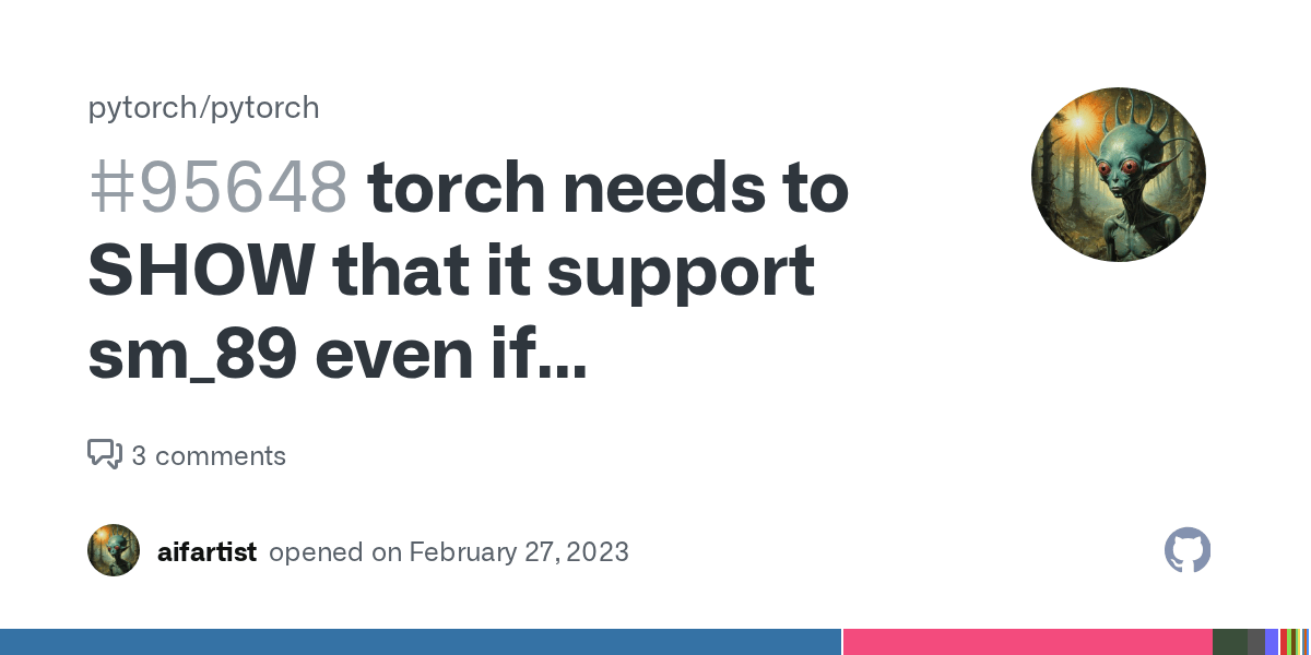 torch needs to SHOW that it support sm_89 even if functionally the same
