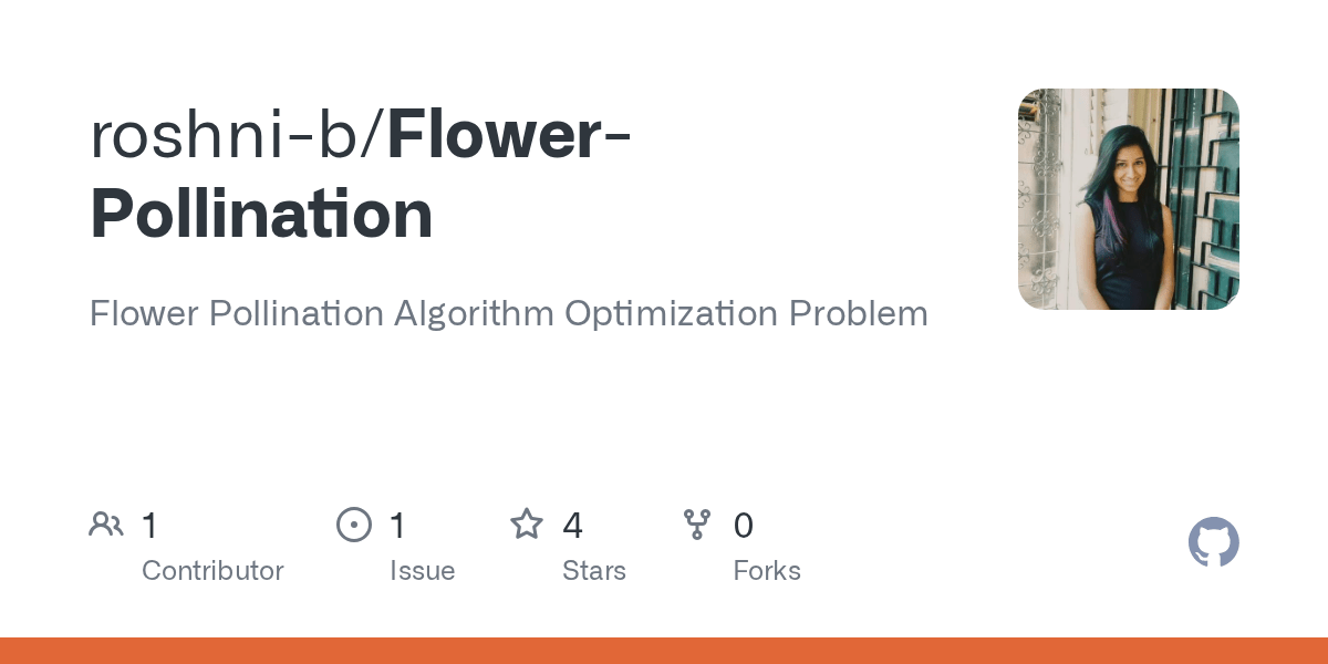 GitHub roshnib/FlowerPollination Flower Pollination Algorithm
