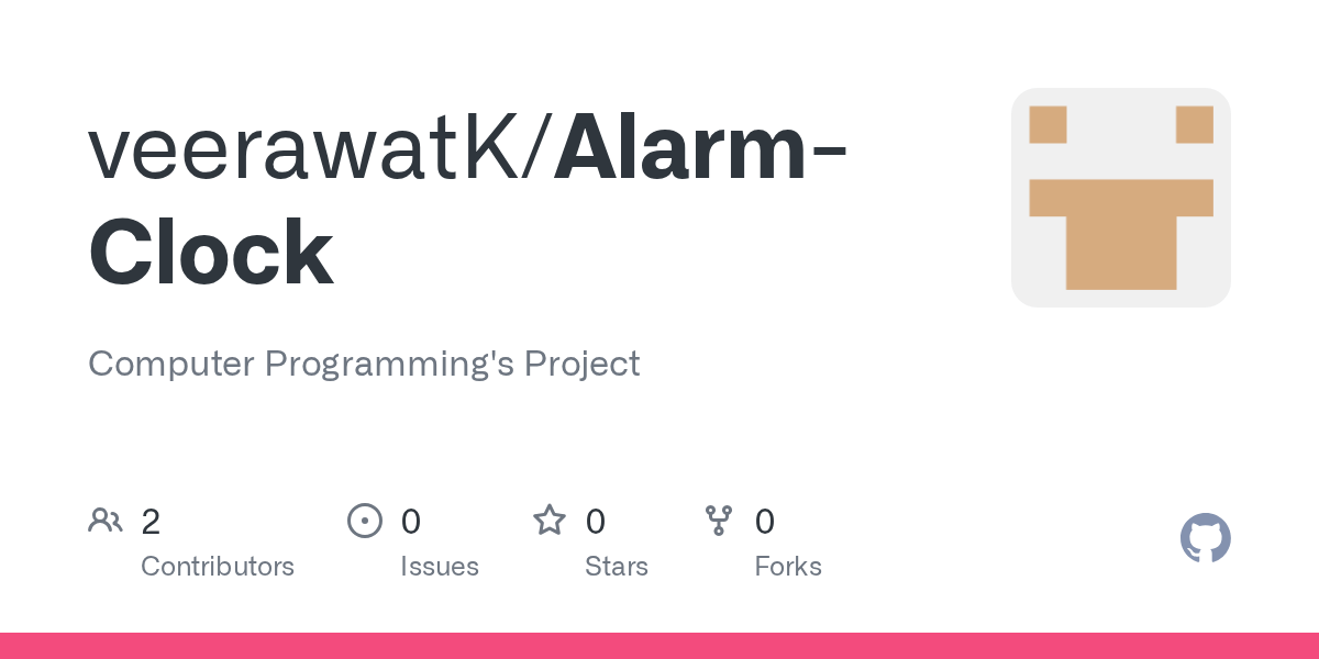 GitHub it63070160/AlarmClock