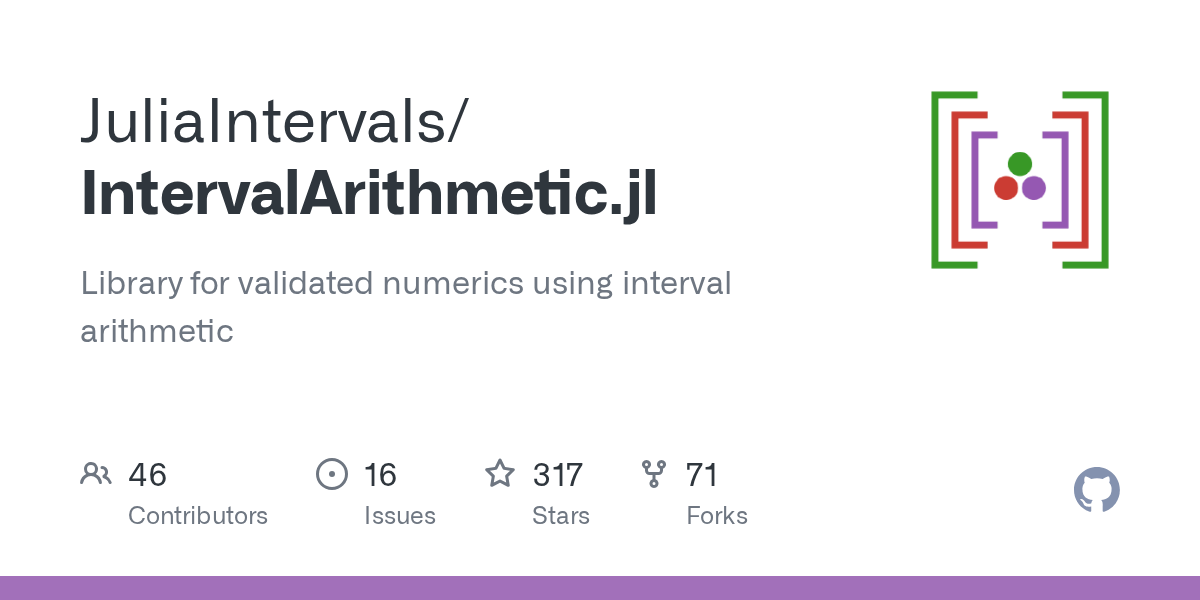 Issues · JuliaIntervals/IntervalArithmetic.jl · GitHub