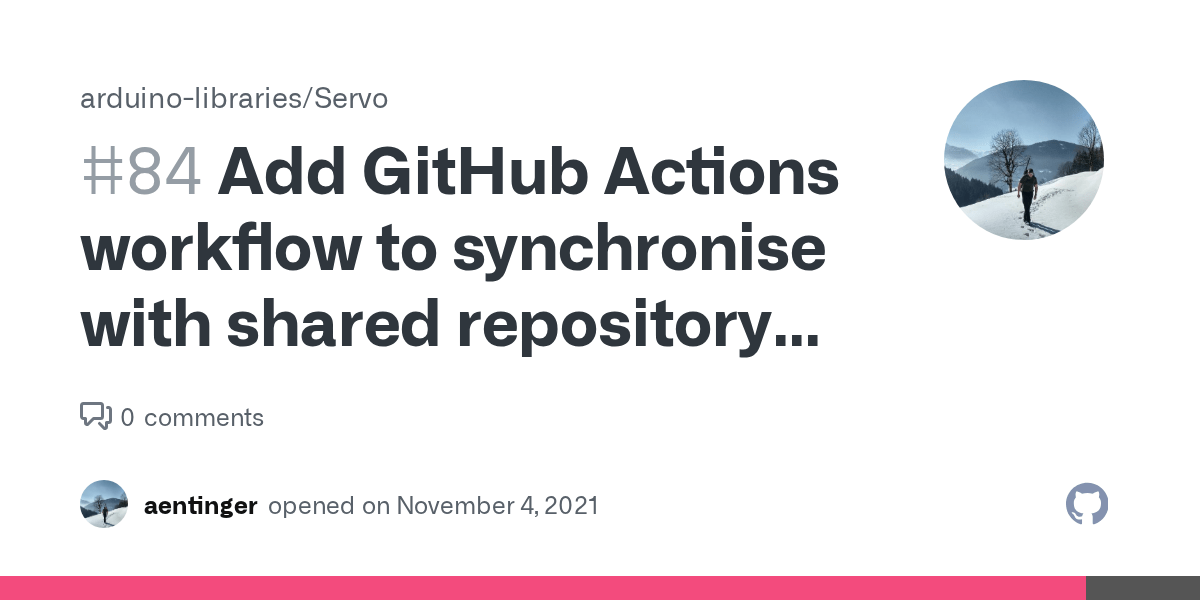 Add GitHub Actions workflow to synchronise with shared repository labels · Issue 84 · arduino