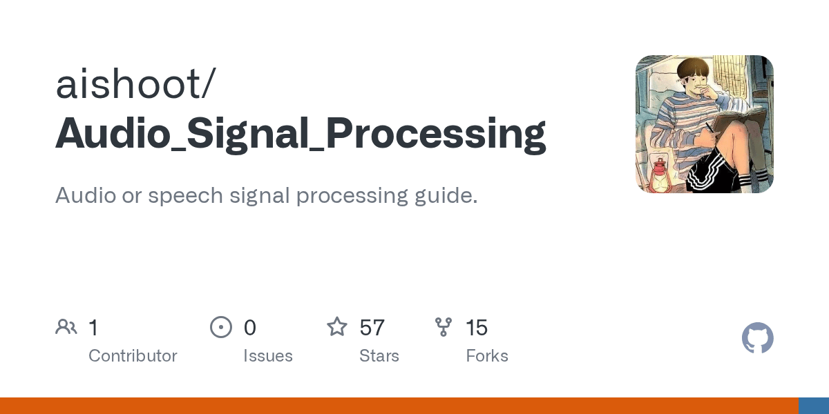 GitHub aishoot/Audio_Signal_Processing Audio or speech signal