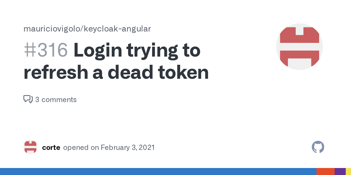 Login trying to refresh a dead token · Issue 316 · mauriciovigolo/keycloakangular · GitHub