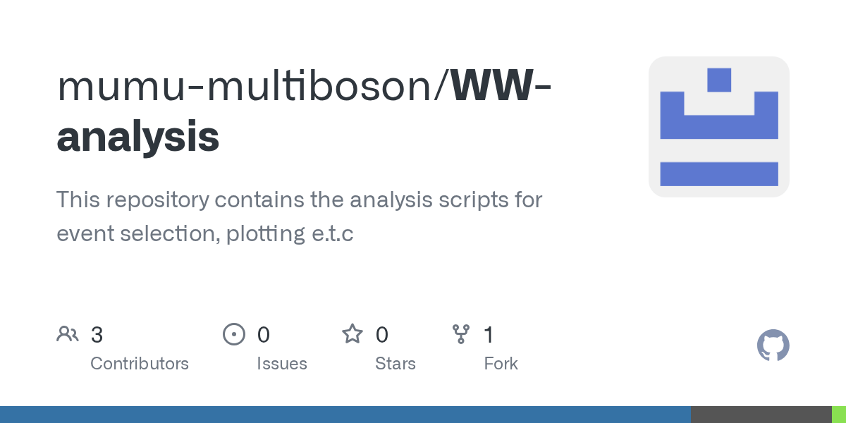 WWanalysis/setup.sh at main · mumumultiboson/WWanalysis