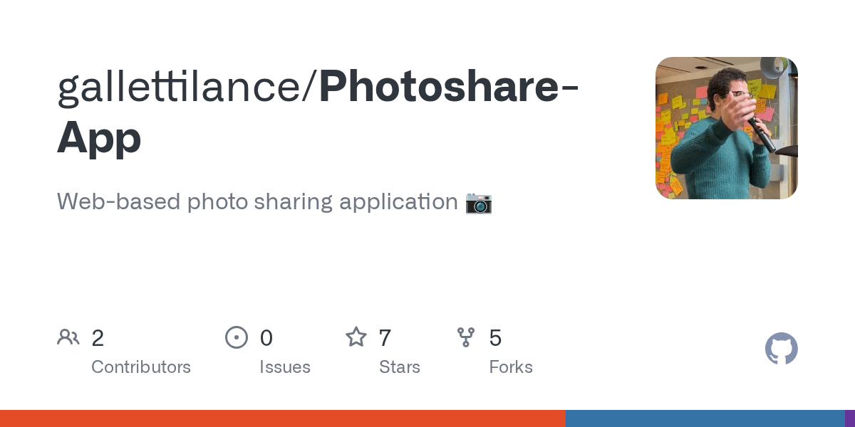 GitHub gallettilance/PhotoshareApp based photo sharing