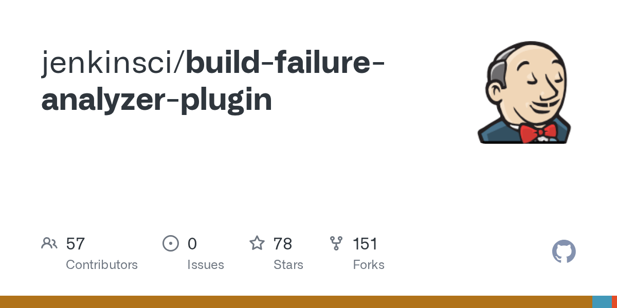 GitHub jenkinsci/buildfailureanalyzerplugin