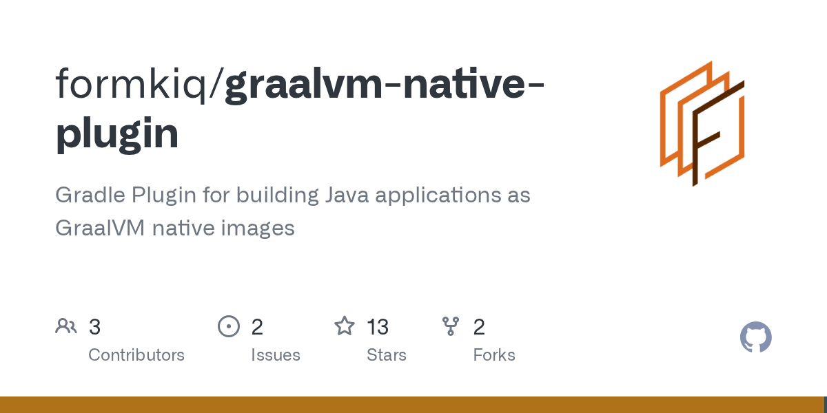 GitHub formkiq/graalvmnativeplugin Gradle Plugin for building Java