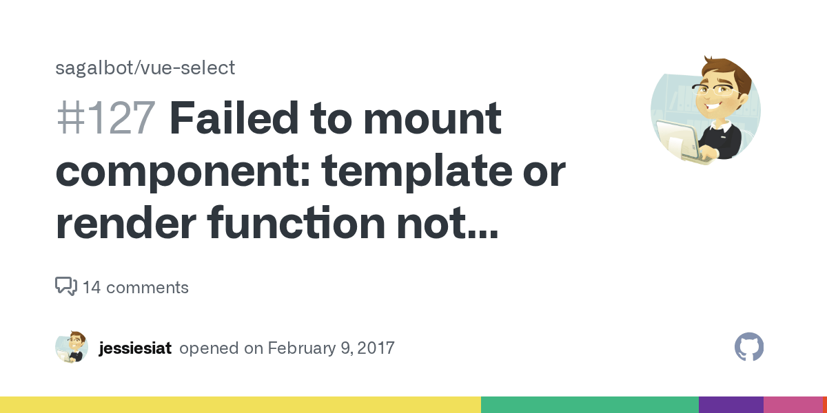 Failed to mount component template or render function not defined