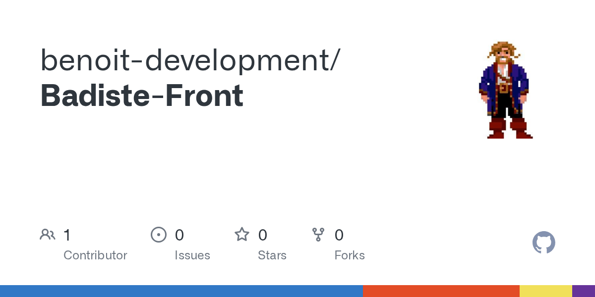 GitHub benoitdevelopment/BadisteFront