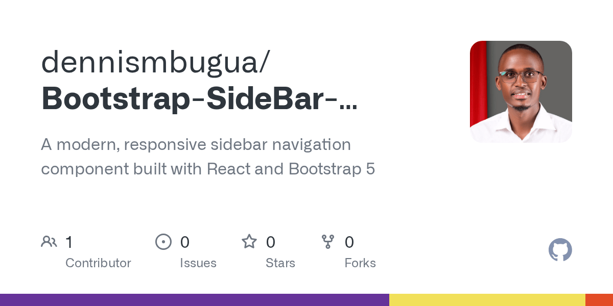 BootstrapSideBarNavigation/index.html at main · dennismbugua/BootstrapSideBarNavigation · GitHub