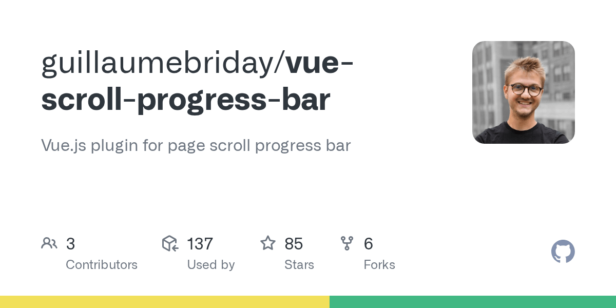 vuescrollprogressbar/VueScrollProgressBar.vue at master