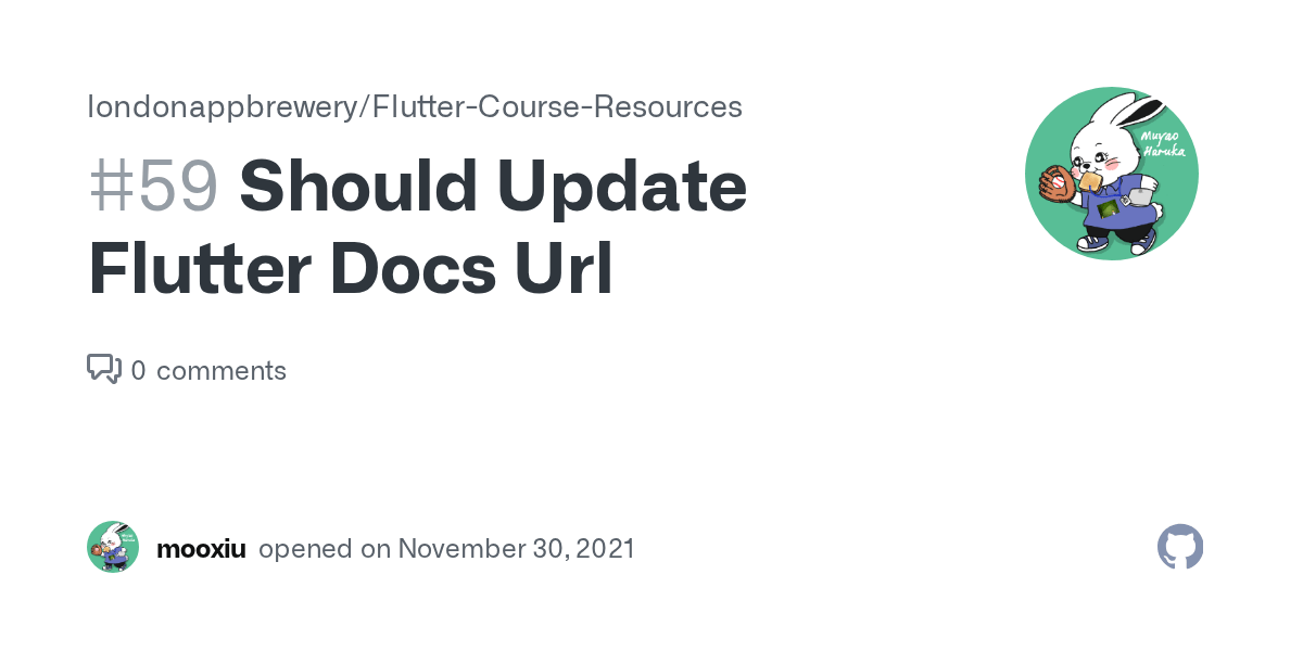 Should Update Flutter Docs Url · Issue 59 · londonappbrewery/Flutter