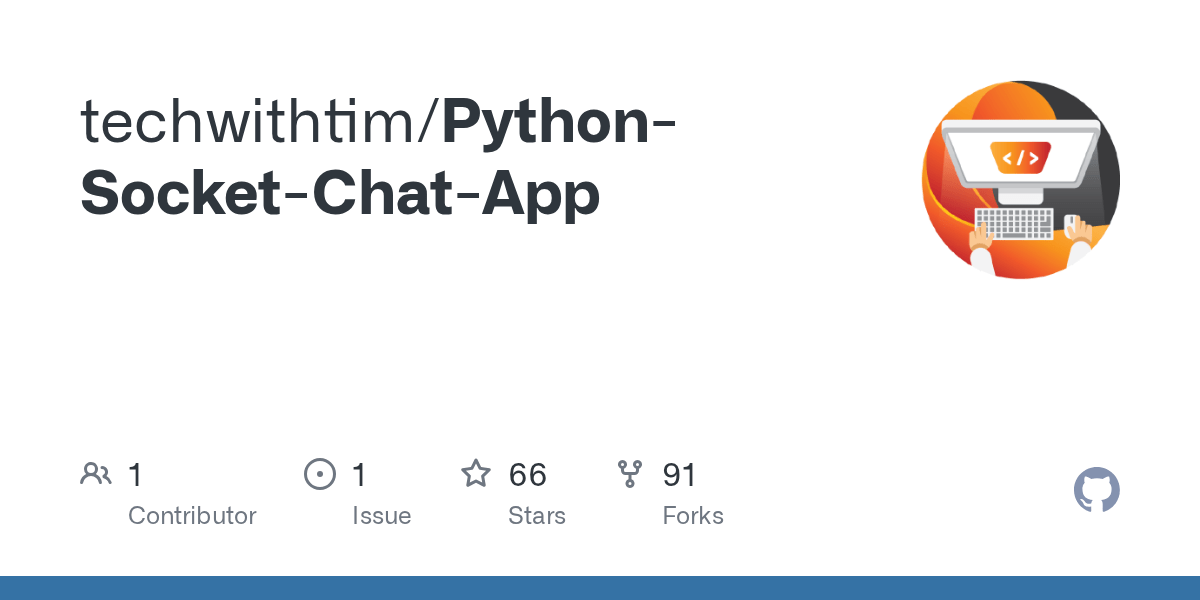 PythonSocketChatApp/requirements.txt at main · techwithtim/Python