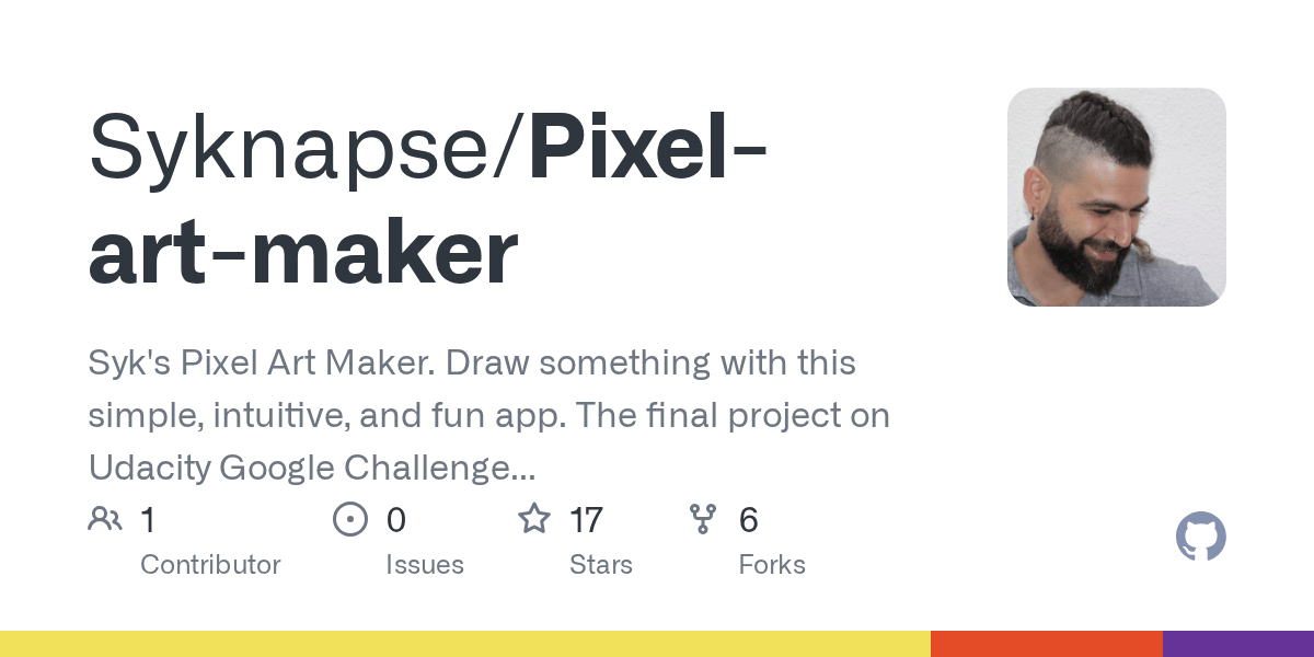 GitHub Syknapse/Pixelartmaker Syk's Pixel Art Maker