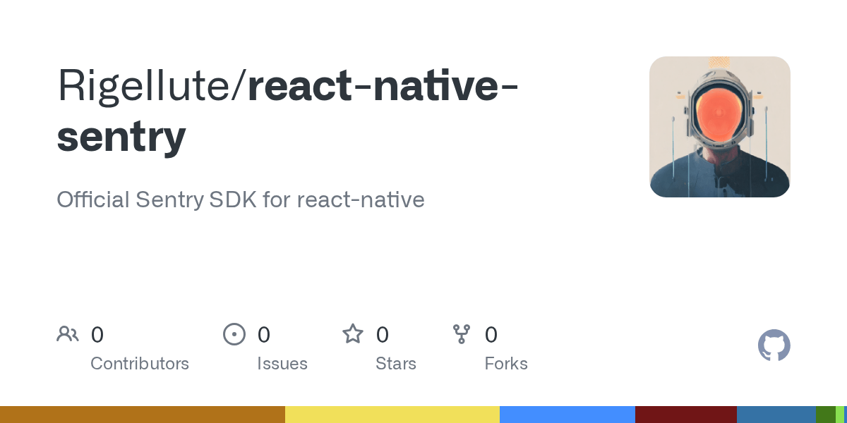GitHub Rigellute/reactnativesentry Official Sentry