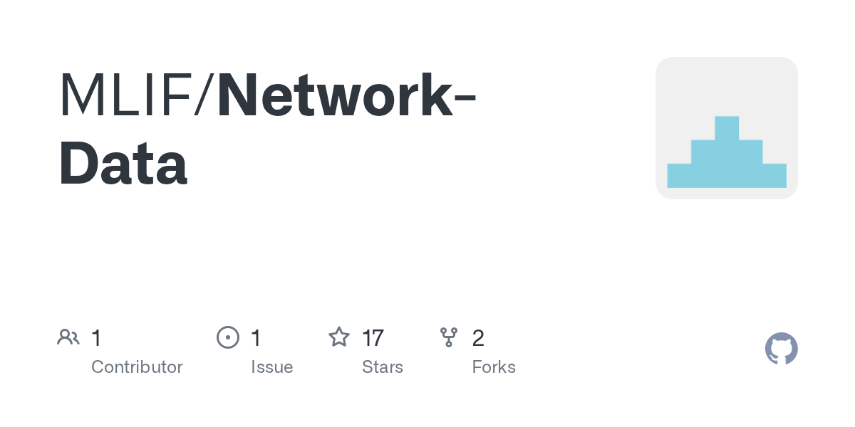 GitHub - MLIF/Network-Data