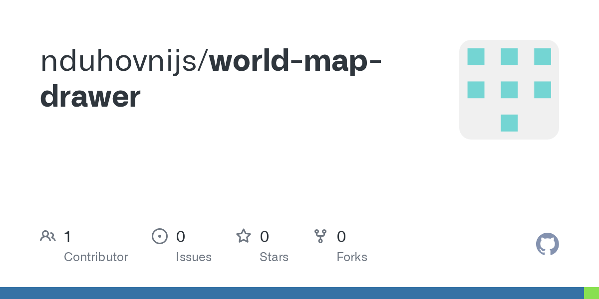 GitHub nduhovnijs/worldmapdrawer