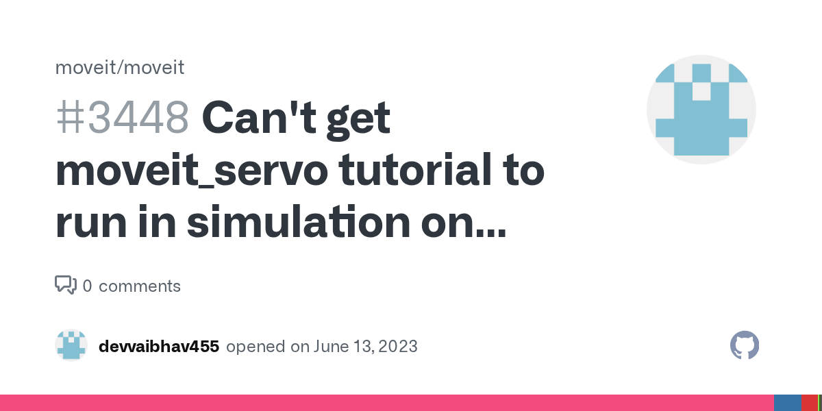 Can't get moveit_servo tutorial to run in simulation on UR5 manipulator