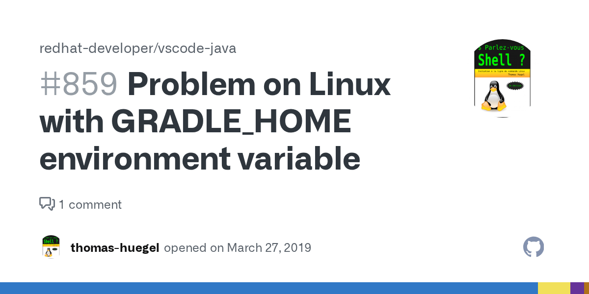 Problem on Linux with GRADLE_HOME environment variable · Issue 859