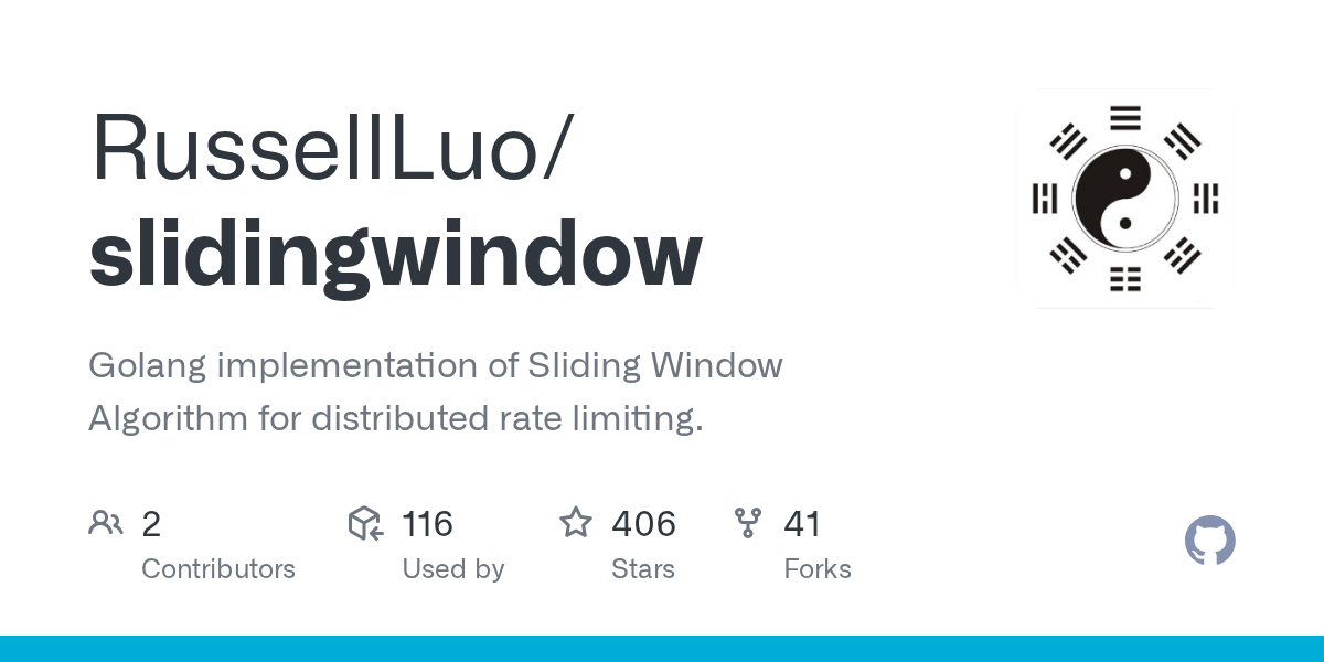 GitHub RussellLuo/slidingwindow Golang implementation of Sliding