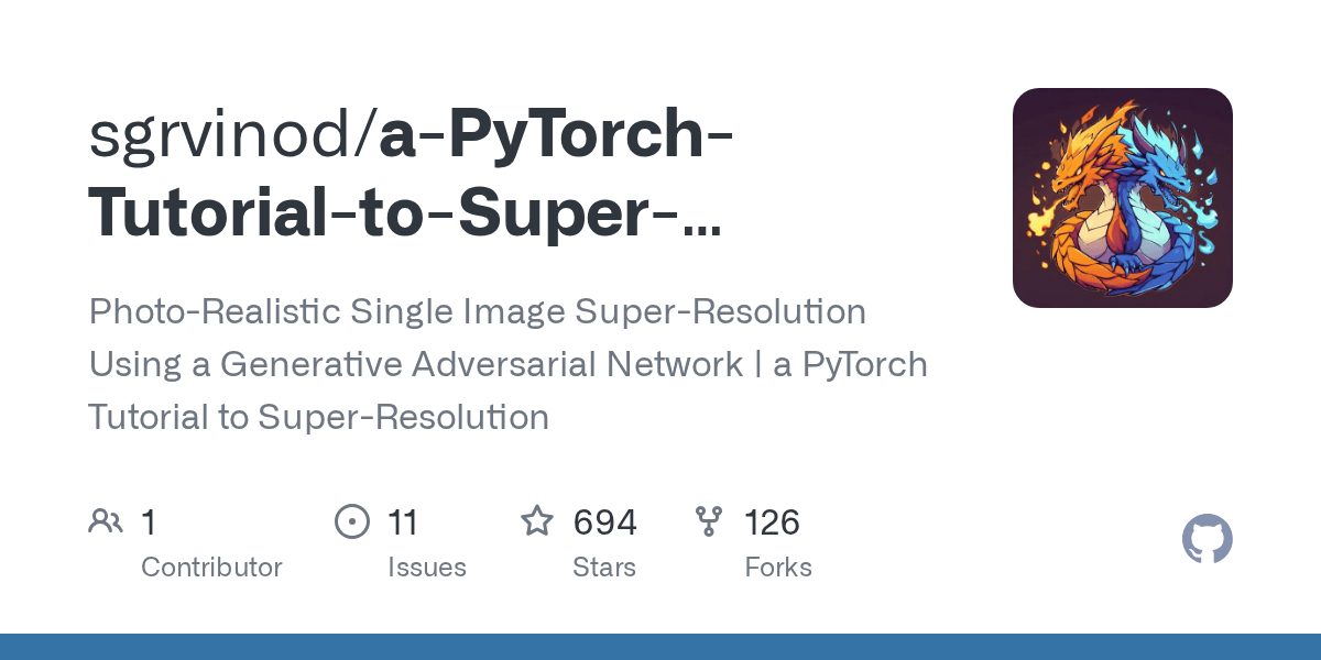 aPyTorchTutorialtoSuperResolution/models.py at master · sgrvinod/a