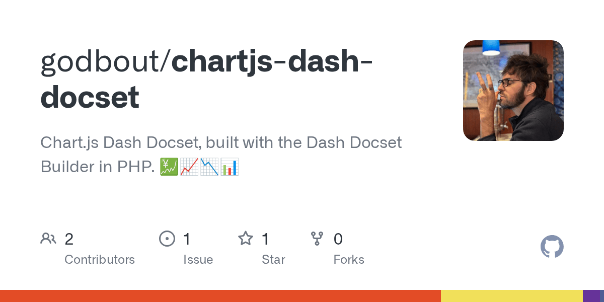 GitHub godbout/chartjsdashdocset Chart.js Dash Docset, built with