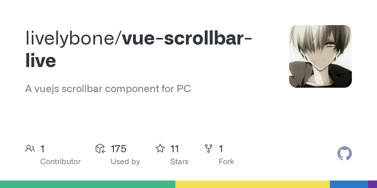 GitHub livelybone/vuescrollbarlive A vuejs scrollbar component for PC
