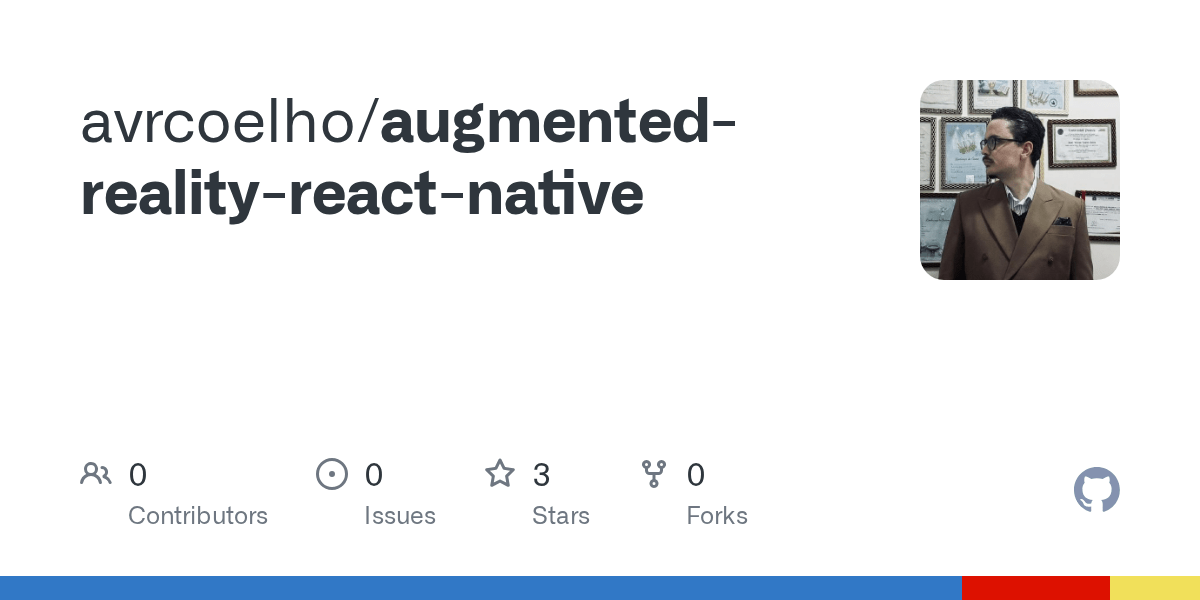 GitHub avrcoelho/augmentedrealityreactnative