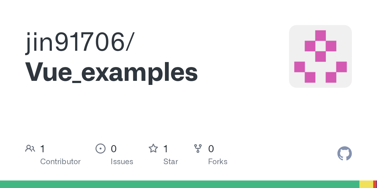 GitHub jin91706/Vue_examples