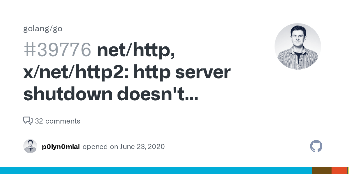 net/http, http server shutdown doesn't gracefully shut
