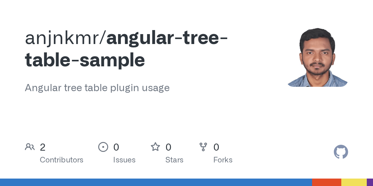 GitHub anjnkmr/angulartreetablesample Angular tree table plugin usage