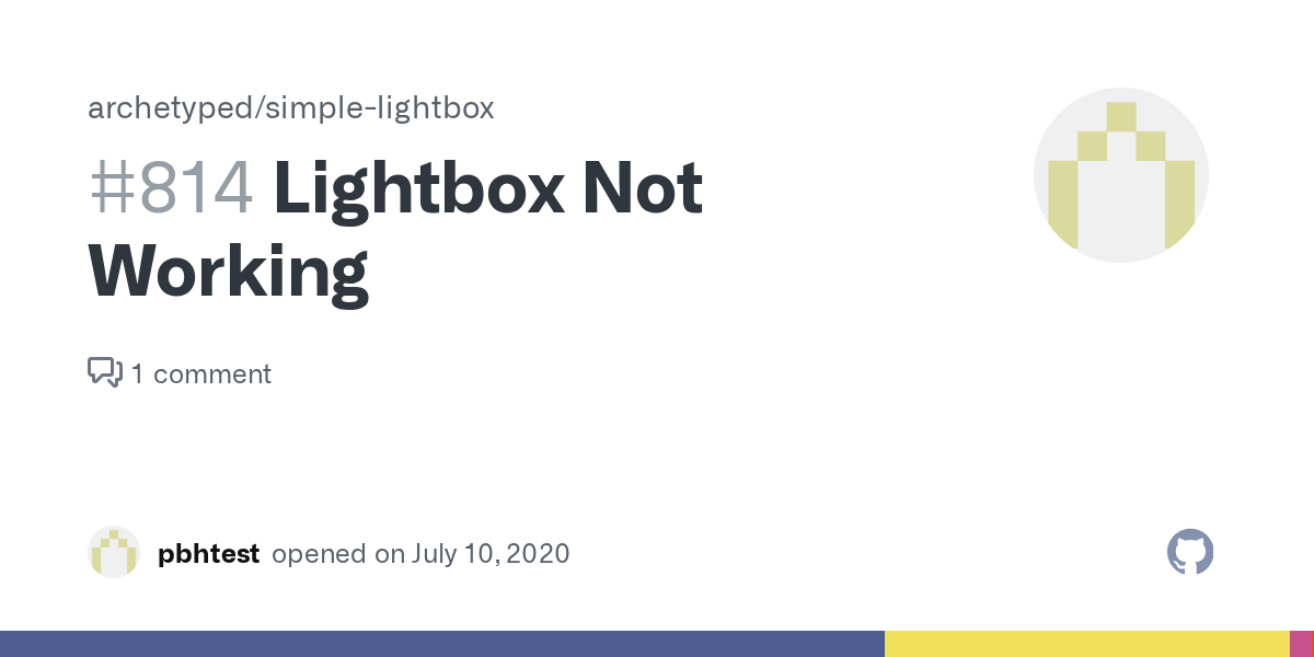 Lightbox Not Working · Issue 814 · archetyped/simplelightbox · GitHub