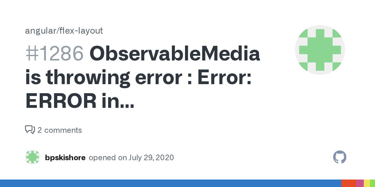 ObservableMedia is throwing error Error ERROR in src/app/app