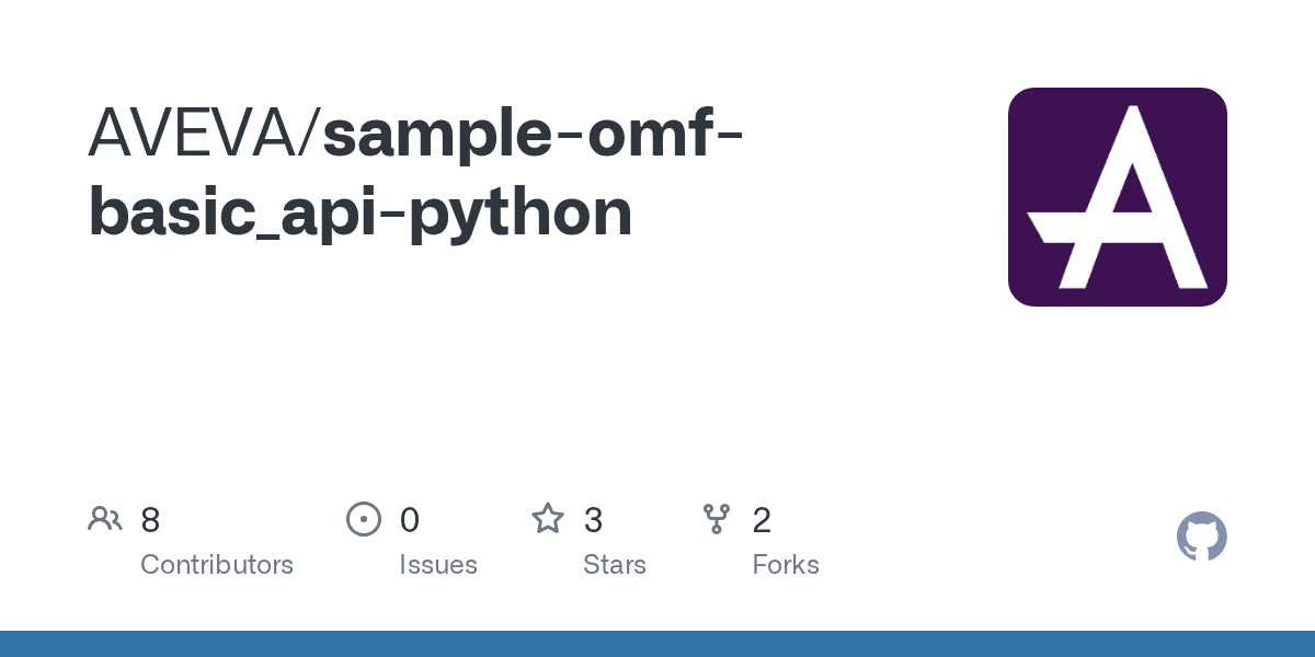 GitHub osisoft/sampleomfbasic_apipython