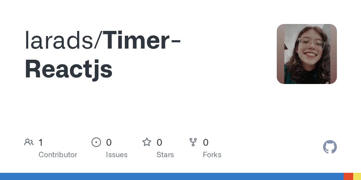GitHub larads/TimerReactjs