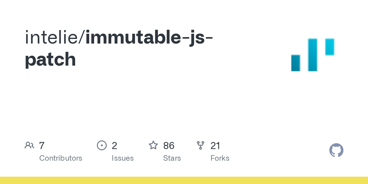 GitHub intelie/immutablejspatch