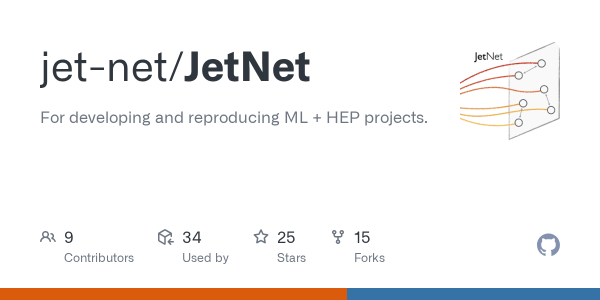 GitHub For developing and reproducing ML + HEP projects.