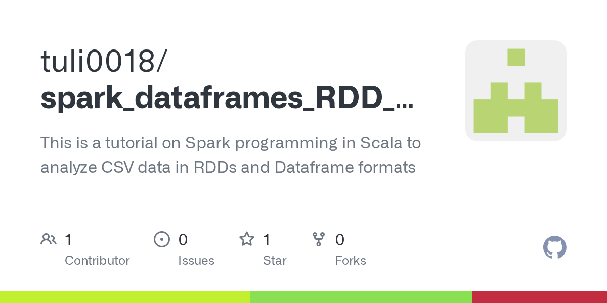 GitHub tuli0018/spark_dataframes_RDD_scala This is a tutorial on