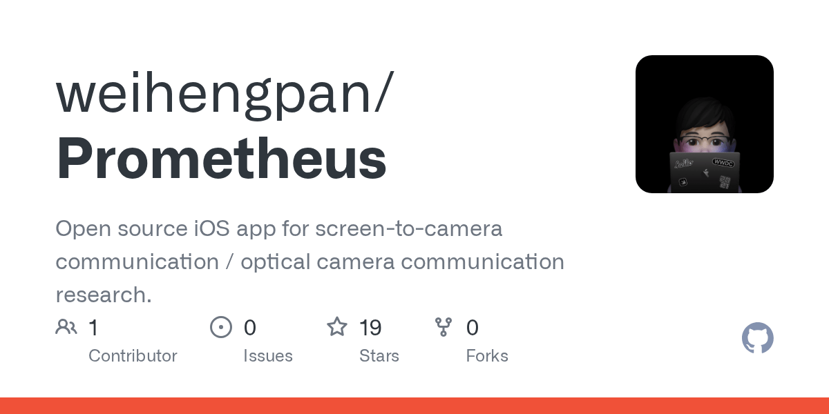 GitHub weihengpan/Prometheus Open source iOS app for screento