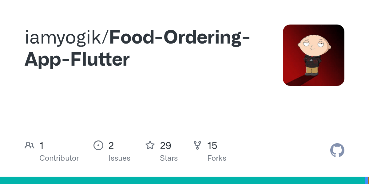 GitHub iamyogik/FoodOrderingAppFlutter